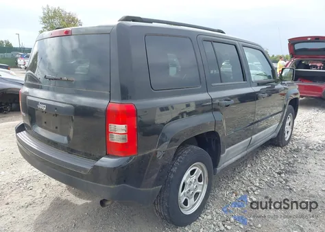 2011 Jeep Patriot Sport из США, поврежденный, VIN 1J4NF1GBXBD107533